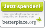 Jetzt spenden mit betterplace.org!