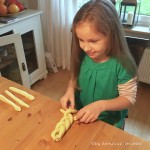 Schnelle Osternester aus Hefeteig | Backen mit kindern
