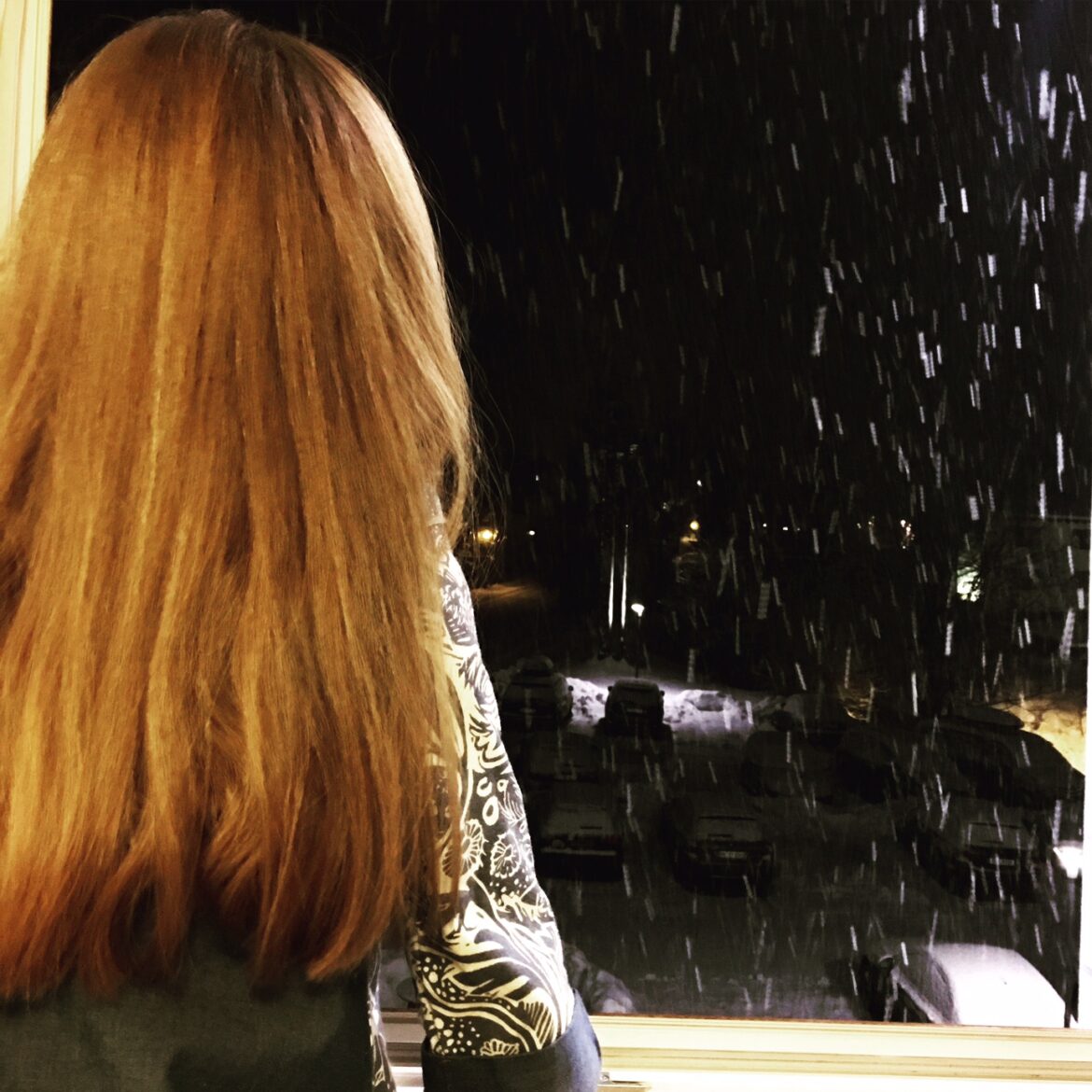 Wochenende in Bildern, Schnee, Goldkind, Schneenacht, Schneeflöckchen