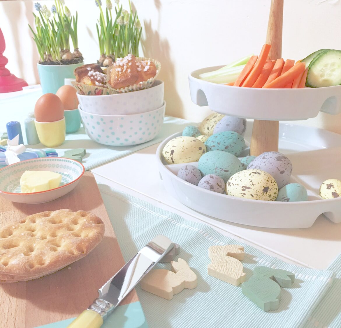 Ostertafel, Tchibo, Werbung, Giveaway, Gewinnspiel ,Verlosung, Osterrituale