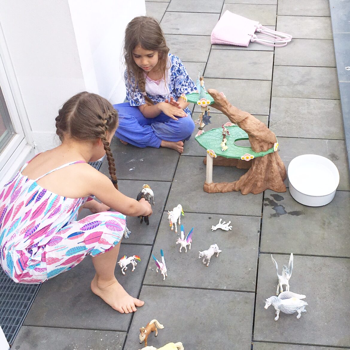 Wochenende in Bildern, Spielen, Familienleben, Leben mit Kindern, Sommer in der Stadt