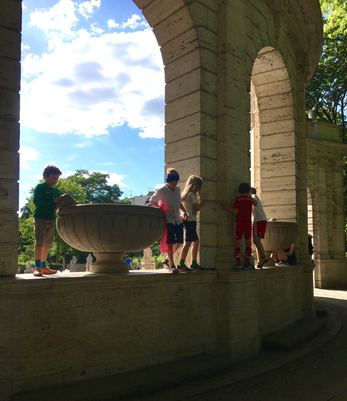 Fußballgeburtstag, Kindergeburtstag, Park, Wochenende in BIldern, Leben mit Kindern