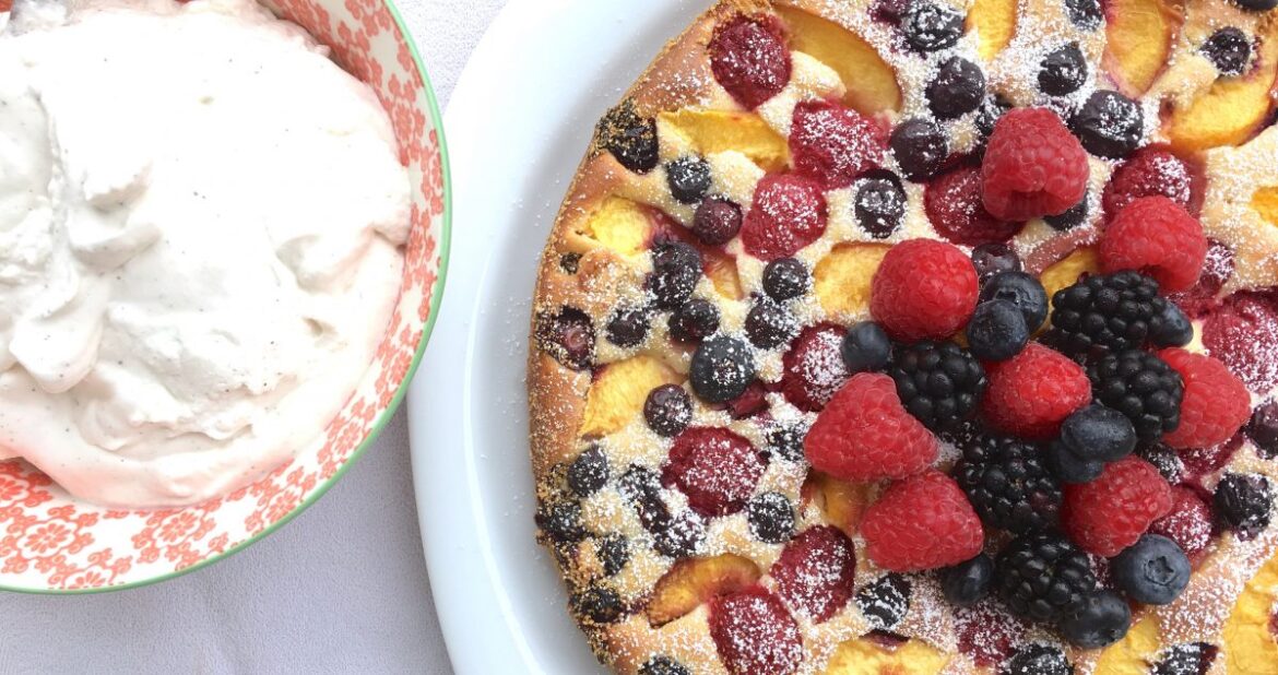 Beerentarte mit Marzipan, Sommer, Saisonal, Rezept, aus meinem Backbuch, backen, selber backen, unkomplizierte, Familienrezepte, Essen mit Kindern, Leben mit Kindern, Familie