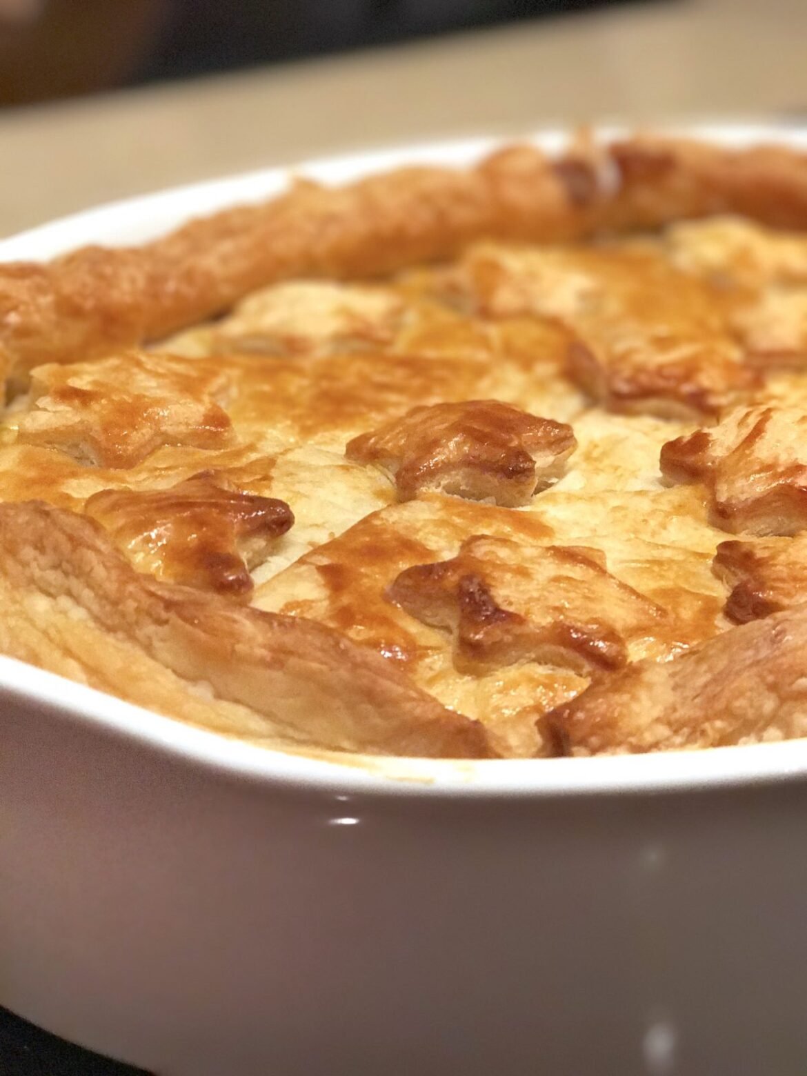 Blätterteig, Pastete, Blätterteigpastete, Auflauf, Winterküche, kochen für Kinder, Familienküche, Familienkochbuch, kochen ist Liebe