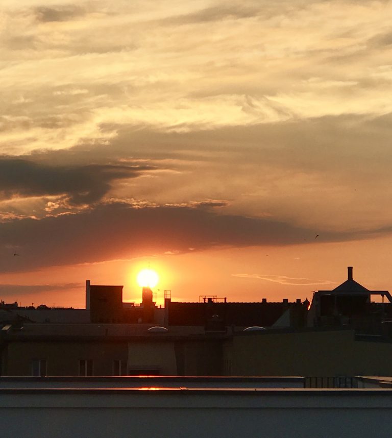 Sonnenuntergang über Berlin | Berlinmittemom.com