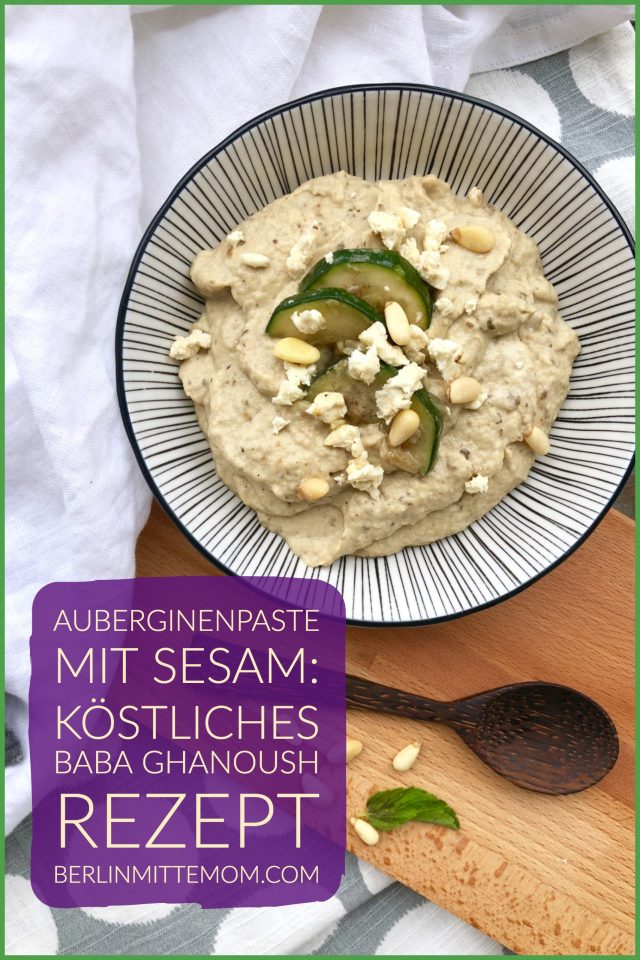 Auberginenpaste mit Sesam und Joghurt | Mein liebstes Baba Ghanoush ...