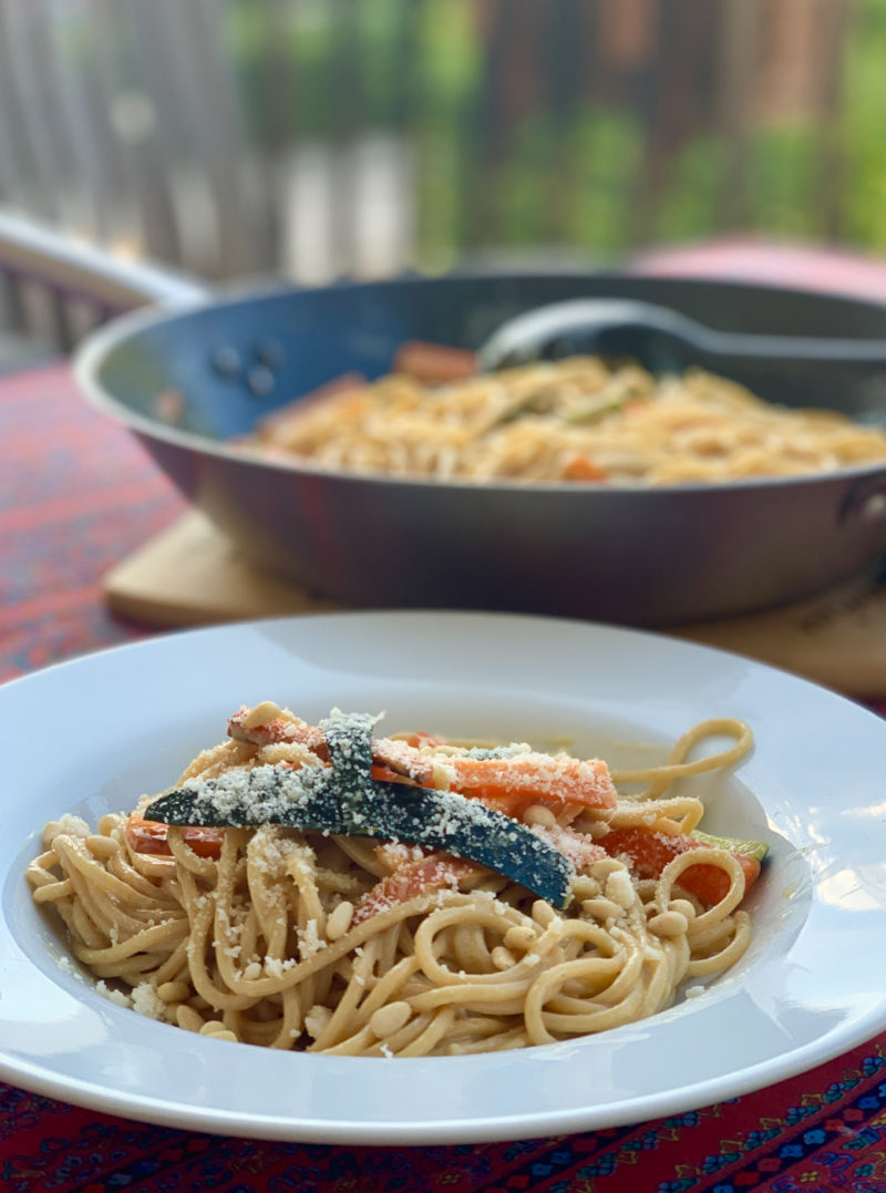 Rezept für vegetarische Pasta | berlinmittemom.com