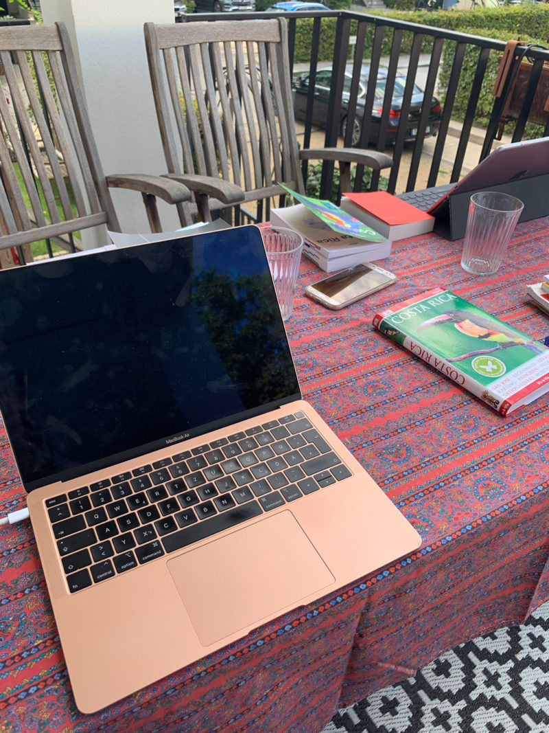 Wochenende in Bildern: Balkonbüro | berlinmittemom.com