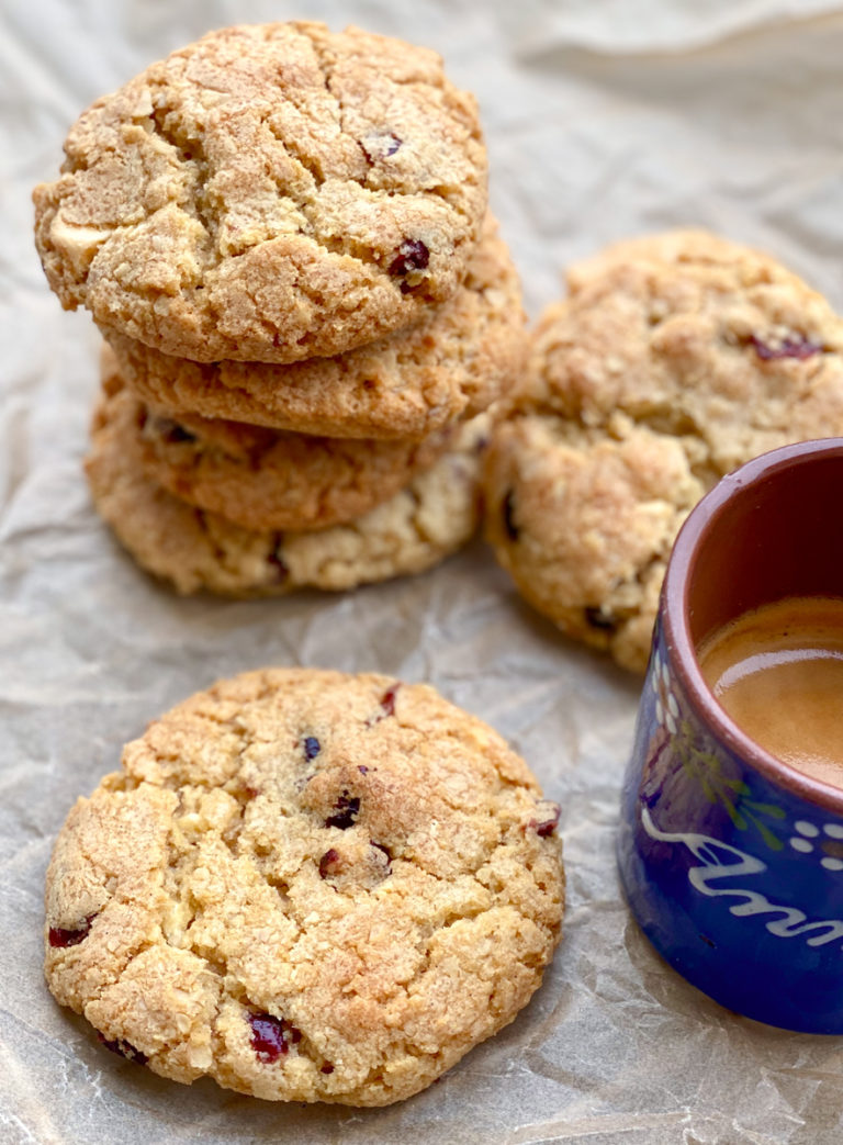 Cookies mit Cranberries und weißer Schokolade | Backen gegen Budenkoller